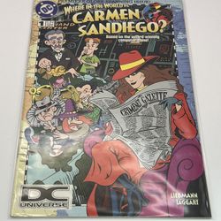 Carmen Sandiego Comic Book