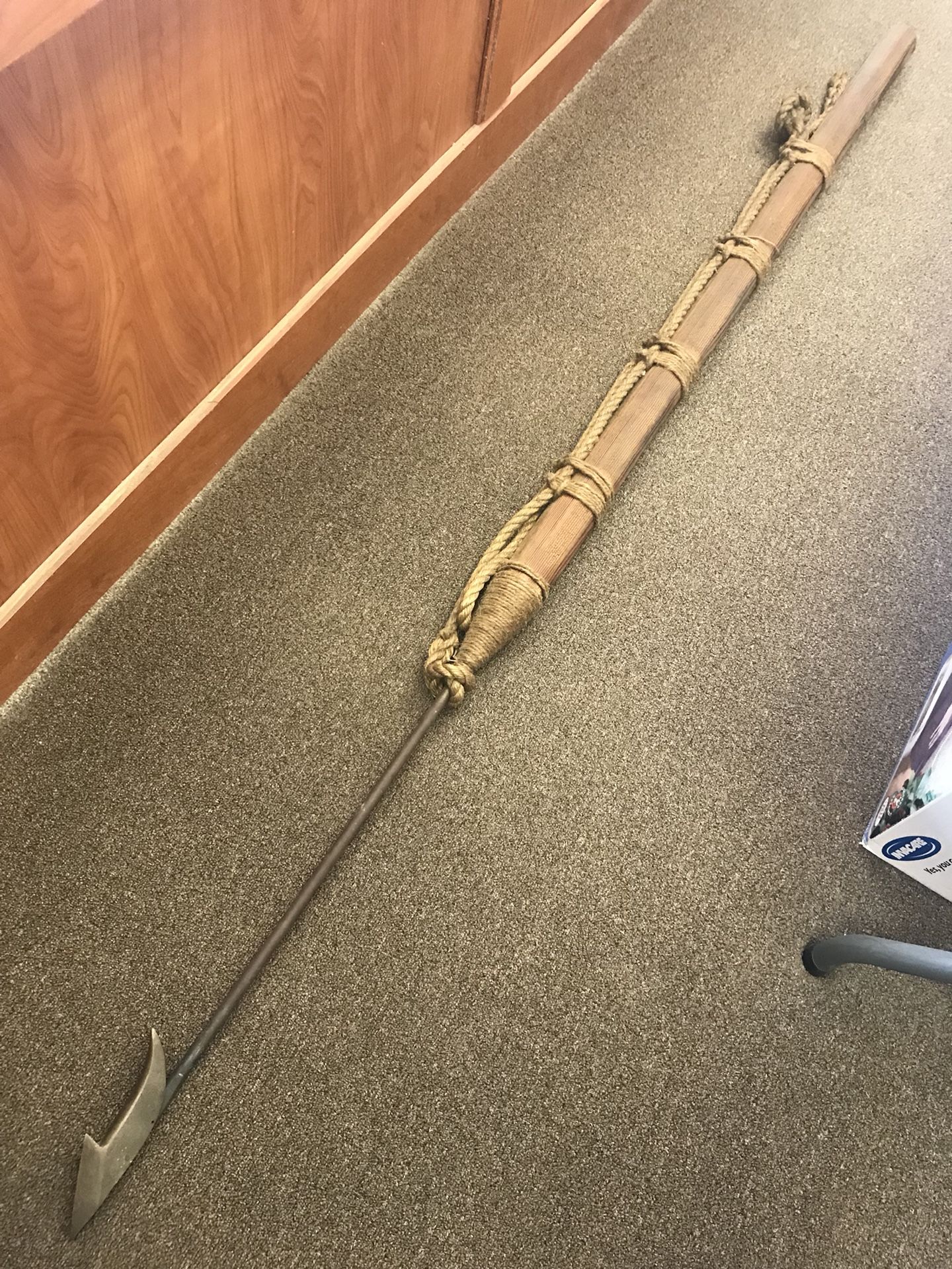 Vintage whaling harpoon