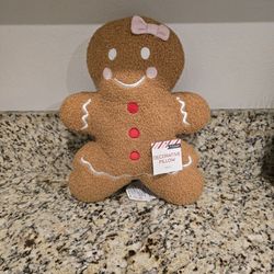 Gingerbread Pillow