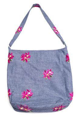 Ted baker Style Denim Tote Bag Purse Shoulder Bag