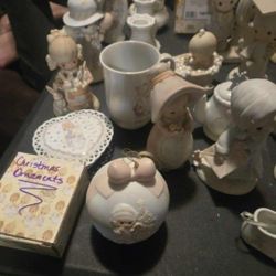 Huge Precious Moments Collection Mugs Hats Plates Figurines More Will Not Separate