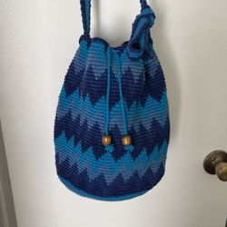 Blue Handbag