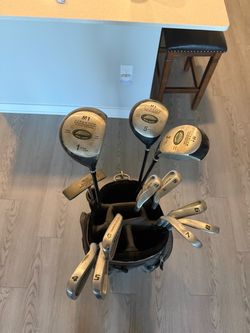 Complete Golf Club Set – Horizon M1 Metal Matrix – Driver, Woods, Irons & Bag