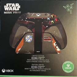Limited Edidtion Boba Fett Controller For Xbox(New)