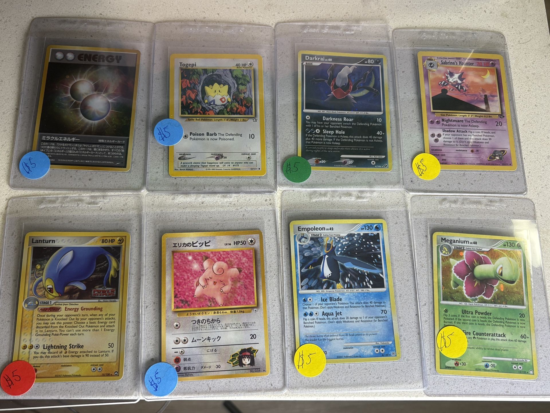 Pokemon Cards $5