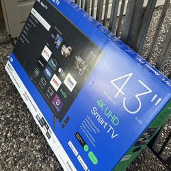 ONN Roku 43” 4K Smart TV