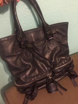 Chloe purse - large black