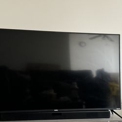 Roku 47” Inch Smart TV and LG Sound bar 