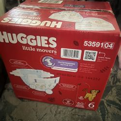 Huggies Diapers 50 Pack Case