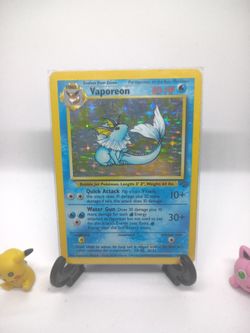 Pokemon 1999 vaporeon holo jungle lp