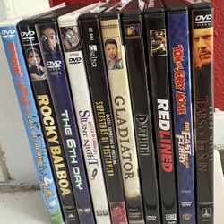 DVD bundle of 10