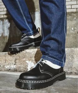 Dr. Martens 1461 Bex Two-Tone Leather Oxford Shoes 1.3" Unisex Sz 38EU / M6 / W7