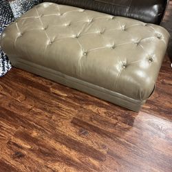 Ottoman Leather Foot Rest Not $0