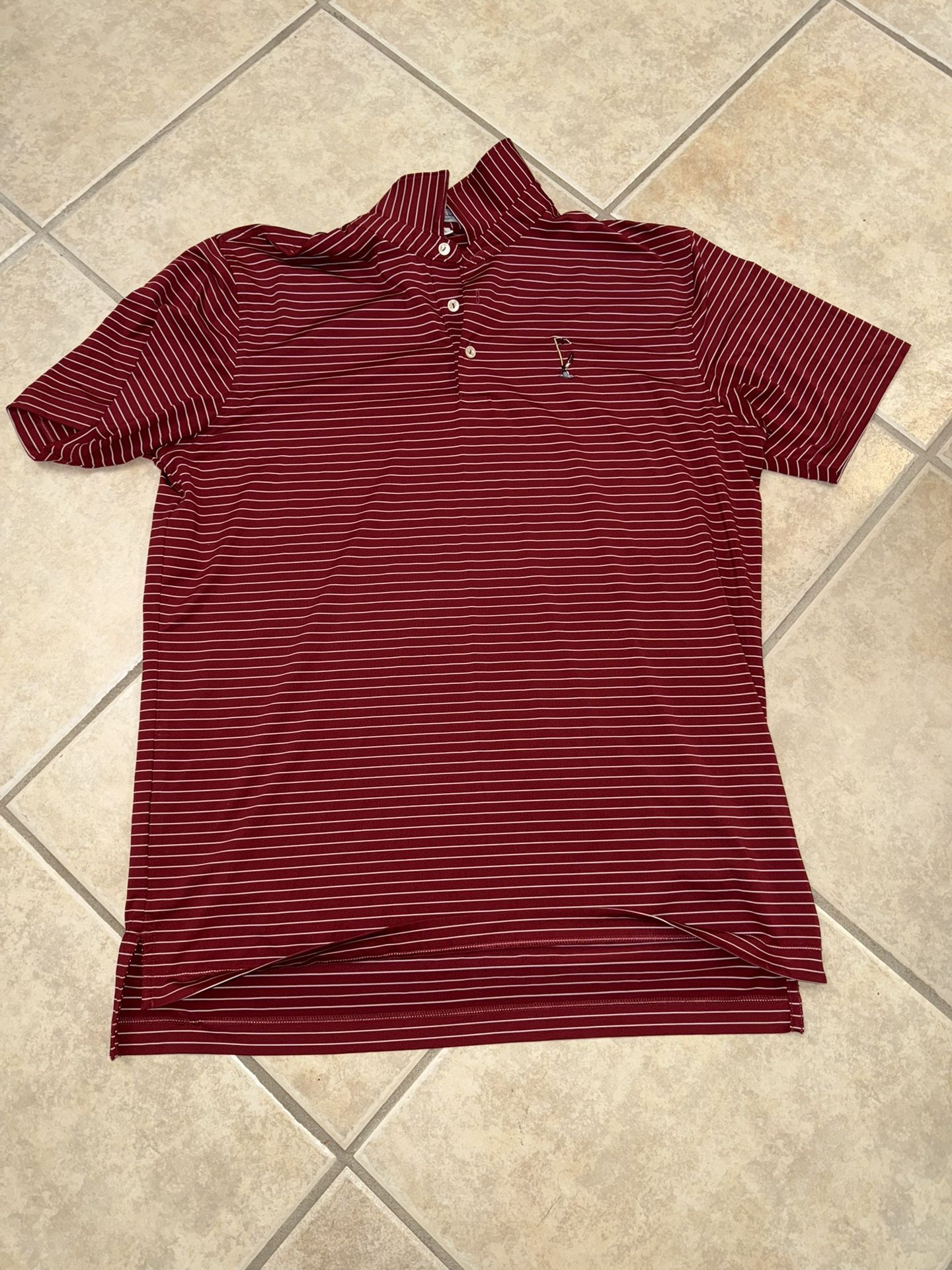 Peter Miller Summer Comfort Red Large Polo