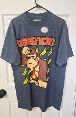 Donkey Kong Official Nintendo T-Shirt Size XLT New Without Tags