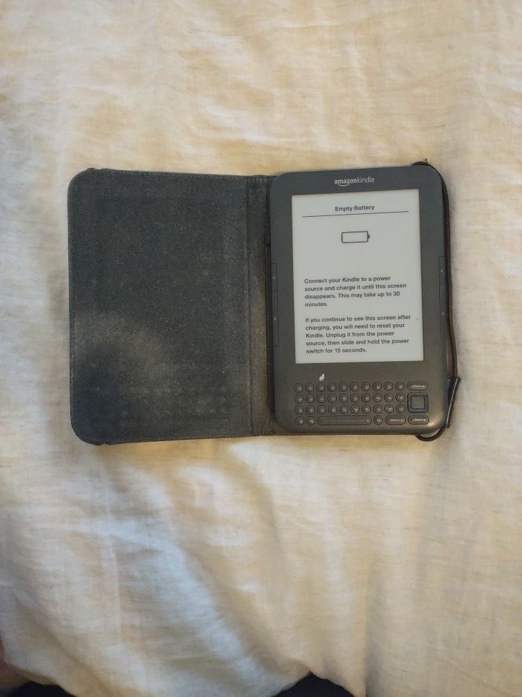 Amazon Kindle with Case 