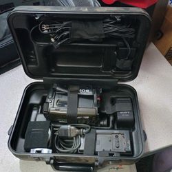 vintage sony handycam 8 video camera camcorder vhs complete handheld