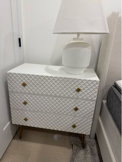 White tables