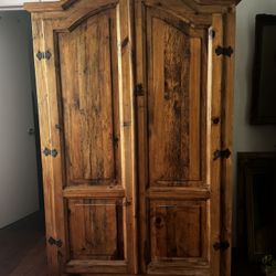 Mexican Pine Armoire Mueble 