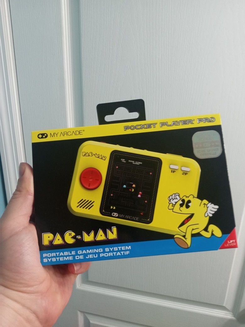 Pac Man Ms. Pac Man Bases Loaded My Arcade Portable Pocket Player Handheld Video Game Console