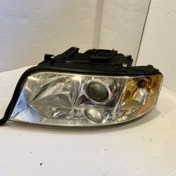 Headlight 2002 2003 2004 Audi A6 Sedan Left Driver OEM Xenon HID w/Bulbs and Ballast