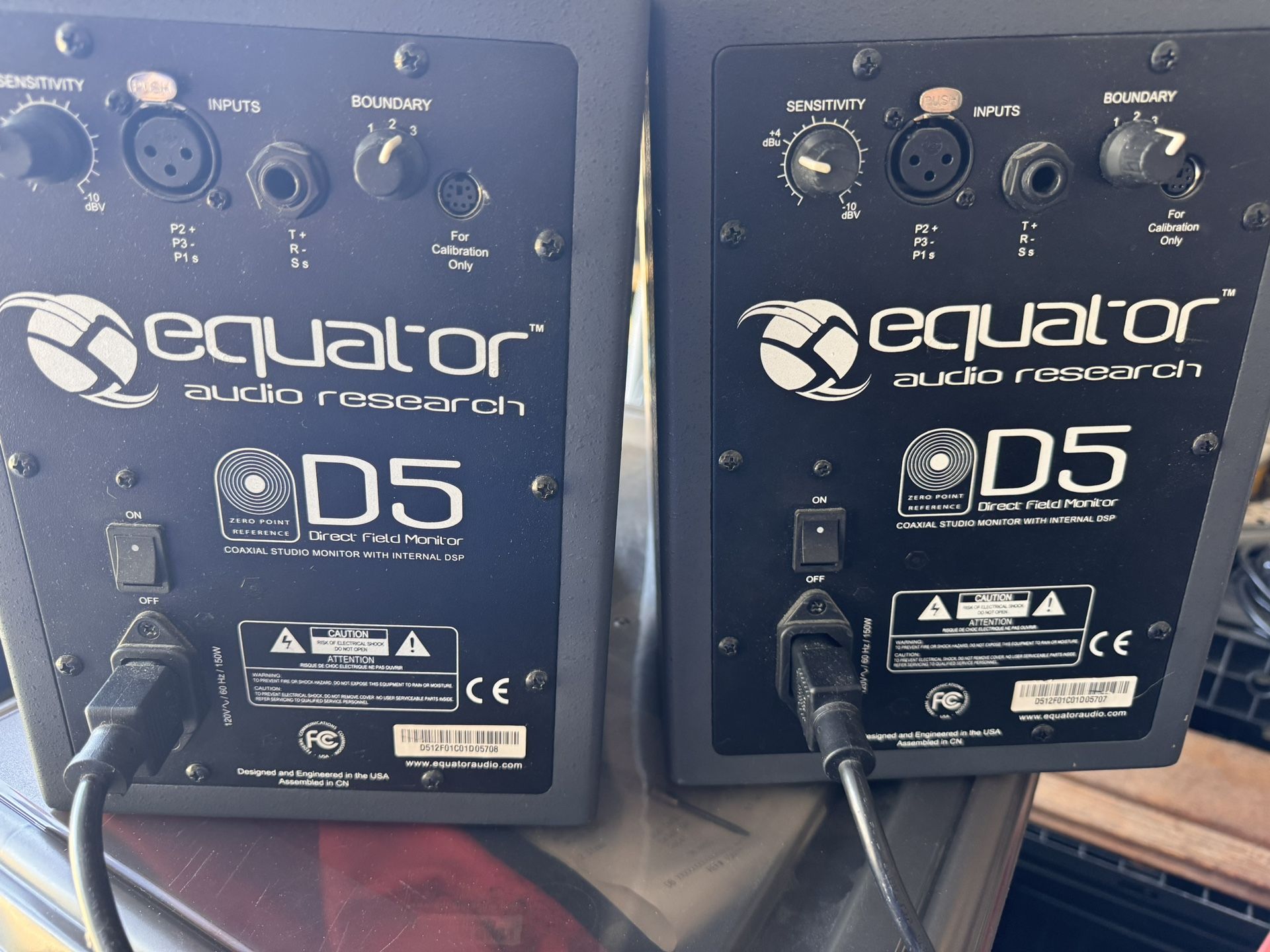 Equator D5 Studio Monitors
