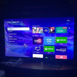 55in TCL 4K HDR Tv