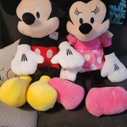 Giant Minnie Mouse New And Mickey Mouse 