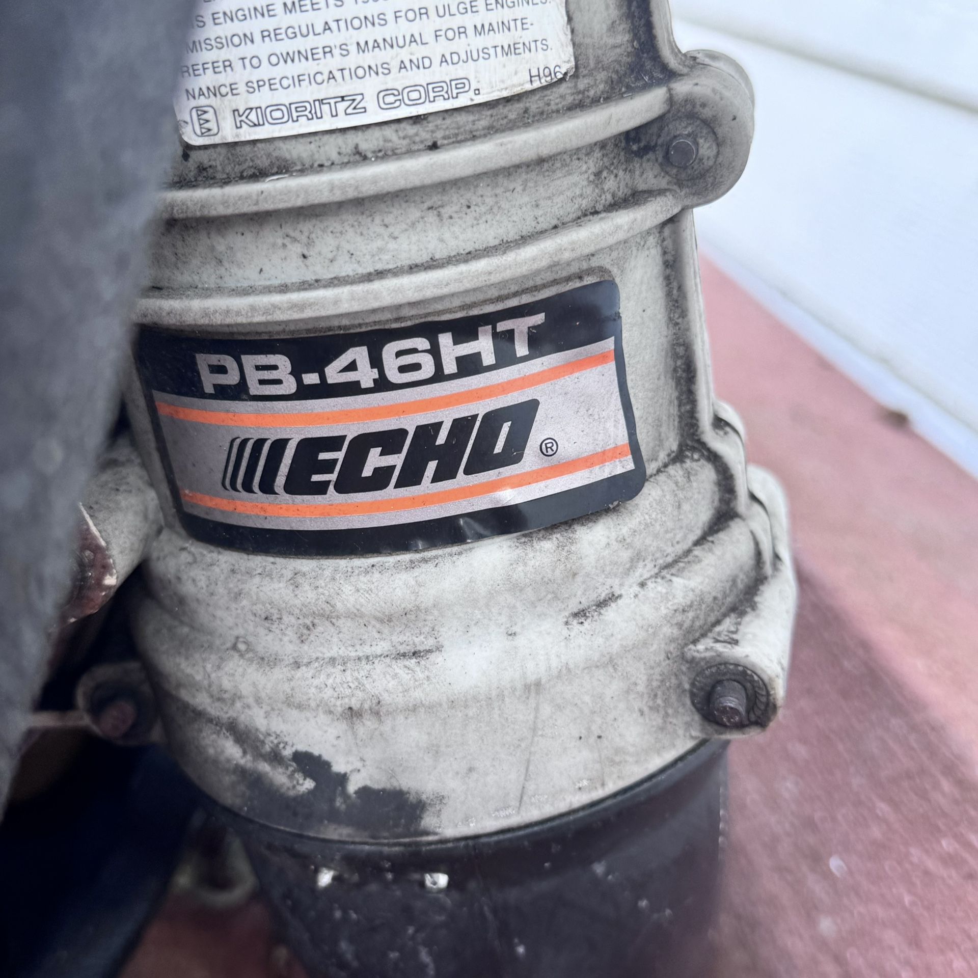 Echo Backpack Blower Light Weight Pb-46ht