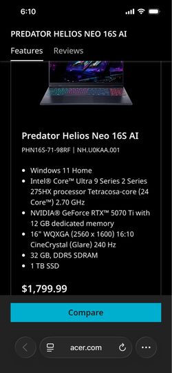 Gaming PC Laptop