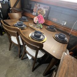 Dining table 6 chairs