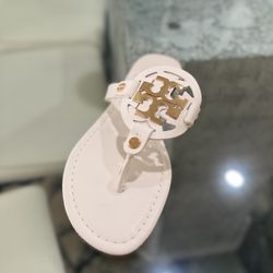 Tory Burch White Gold Logo ( Different Sizes)