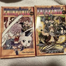 Fairy Tail Manga Vol. 42&44