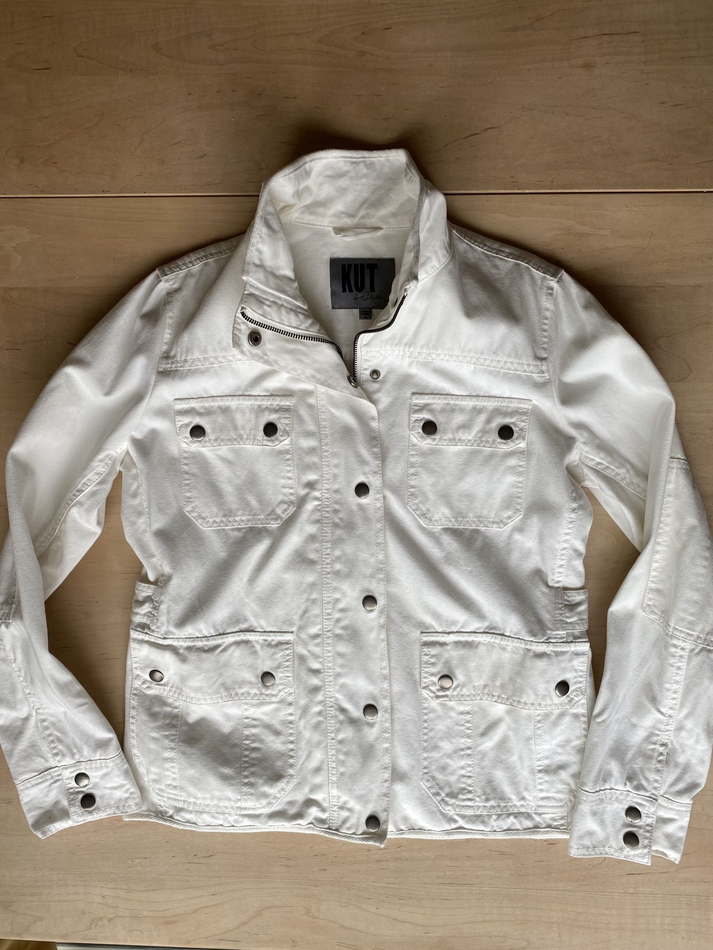 Cotton Denim/canvas Jacket Womens medium