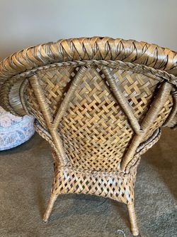 Wicker chair