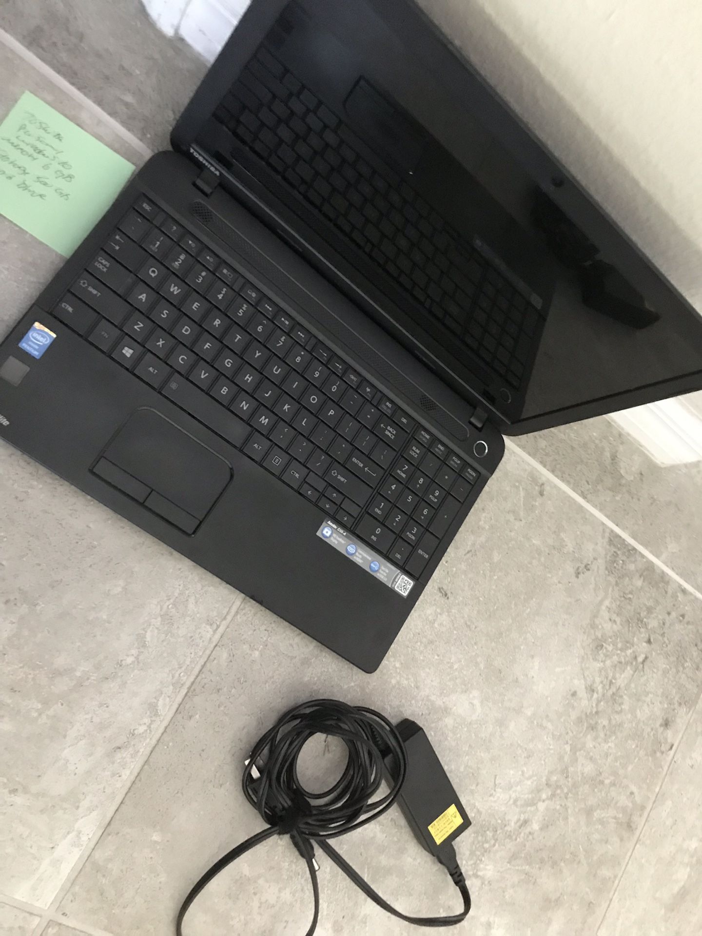 Toshiba laptop