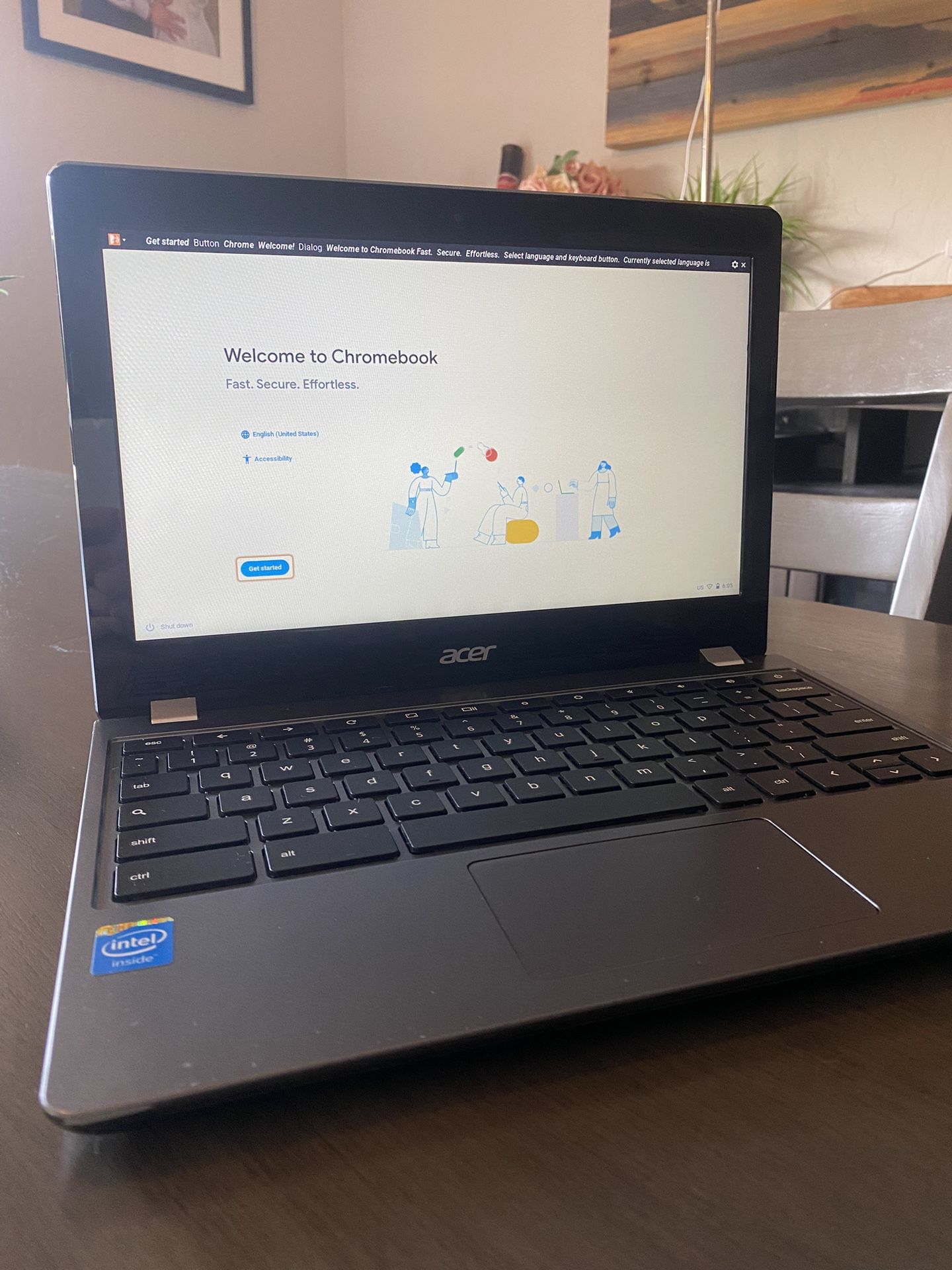 Acer Chromebook. Excellent Condition