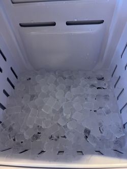 Crownful Nugget Ice Maker Countertop Makes 26lbs Crunchy Ice in 24H