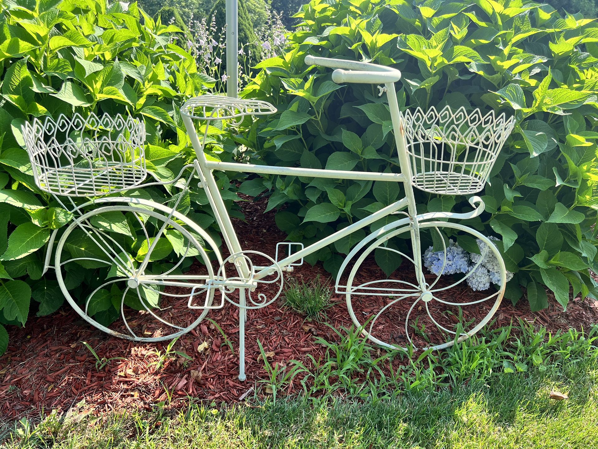 Large Outdoor Bicycle Planter