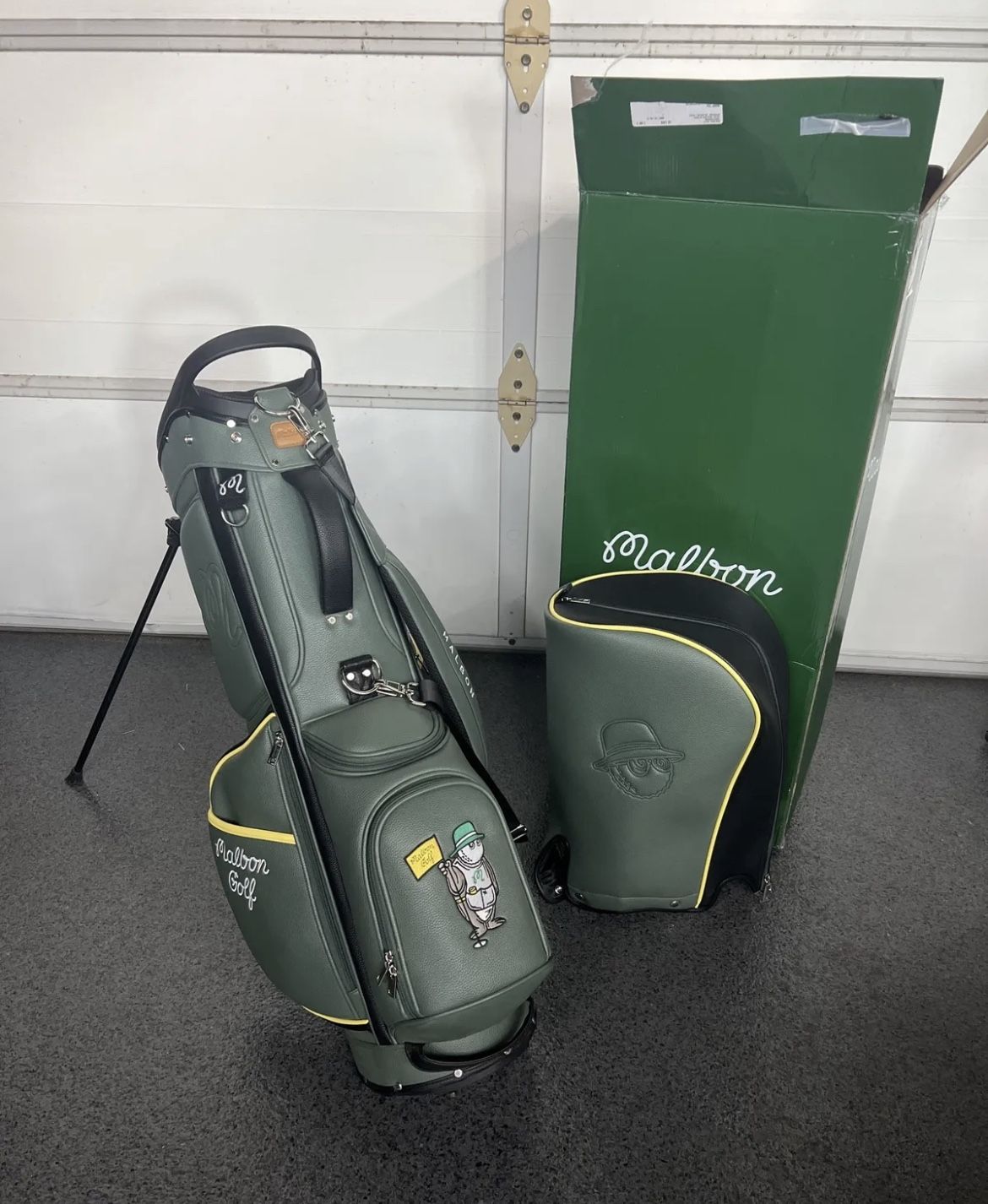 Malbon Caddy Bear Golf Bag
