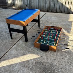 Poolball table three in one