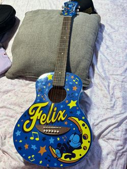 Oriolo Felix Blue Moon guitar