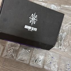 ABSURD SILVER New York — Original Sterling Silver Jewelry Set (NEW)