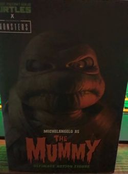 Neca TMNT universal monster. Michelangelo mummy