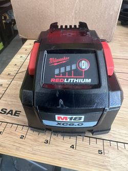 M18 18-Volt xc5.0 , xc6.0,xc8.0 Lithium-Ion High extended cap. Battery pack and charger