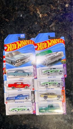 (Gm) Hot wheels lot 8 cars
