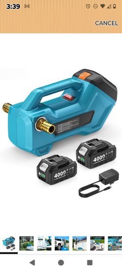Cordless Transfer pump