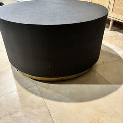 Black Stone Coffee Table 