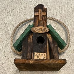 NEW Church Bird Feeder House