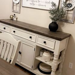 Dinning Table & Buffet  Server table